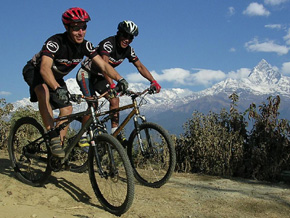 Mountain Biking as part of a custom trip/multi-activity adventure