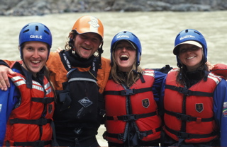 Enjoying every minute of the kayak school!